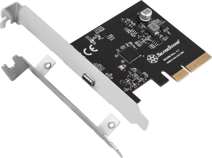 Kartë kontrolluese SilverStone SST-ECU06, PCIe 3.0 x4, USB-C 3.2 Gen 2x2