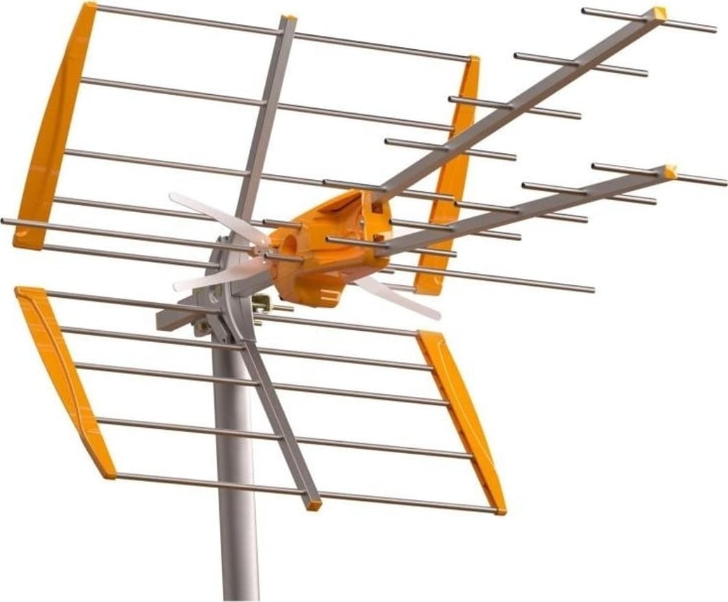 Антена ТV Televes V+ MIX Active, DVB T2, LTE 700, бела