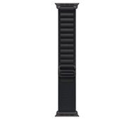 Apple Watch 49mm Loop, Black Alpine Loop, Large, Black Titanium Finish