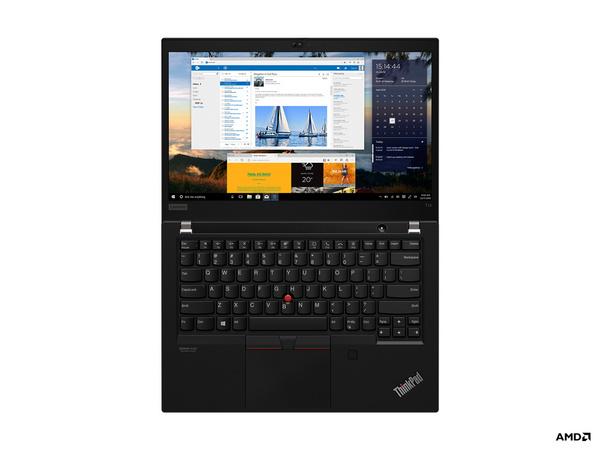 Лаптоп Lenovo ThinkPad T14 14'', AMD Ryzen ™ 7 PRO, 16 GB RAM, 512 GB SSD, AMD Radeon графика, црна