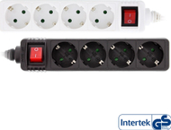 Prizë zgjatuese InLine Power Strip, 4 dalje, kabëll 3m, e zezë