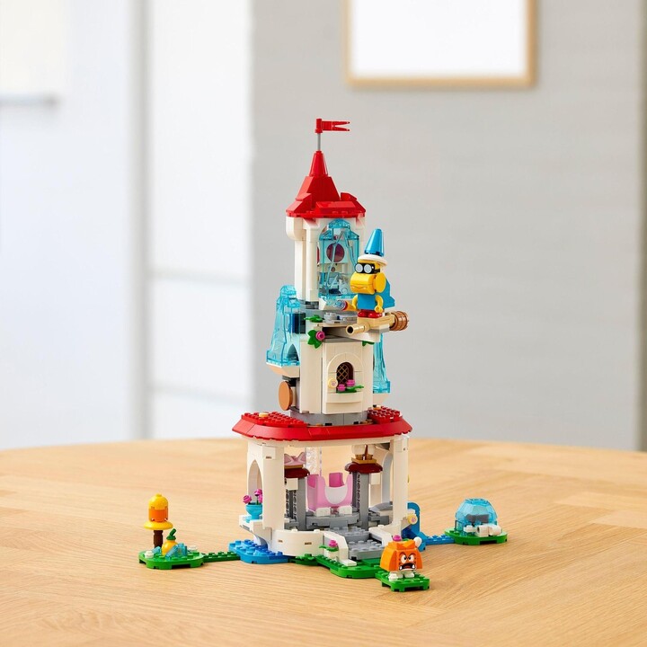 Set zgjerimi LEGO® Super Mario™ 71407 Peach the Cat and the Ice Tower, 494 pjesë