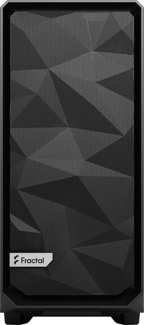 Kasë Fractal Design Meshify 2 Compact Solid, e zezë, Midi Tower