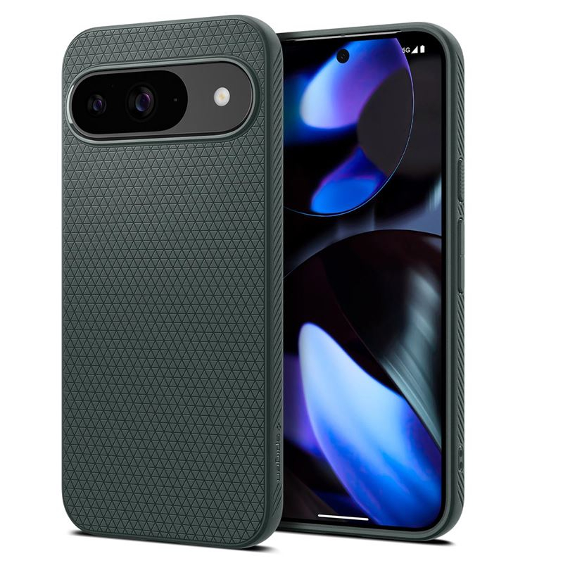 Mbrojtëse Spigen Liquid Air për Google Pixel 9 / 9 Pro, 6.3", e zezë
