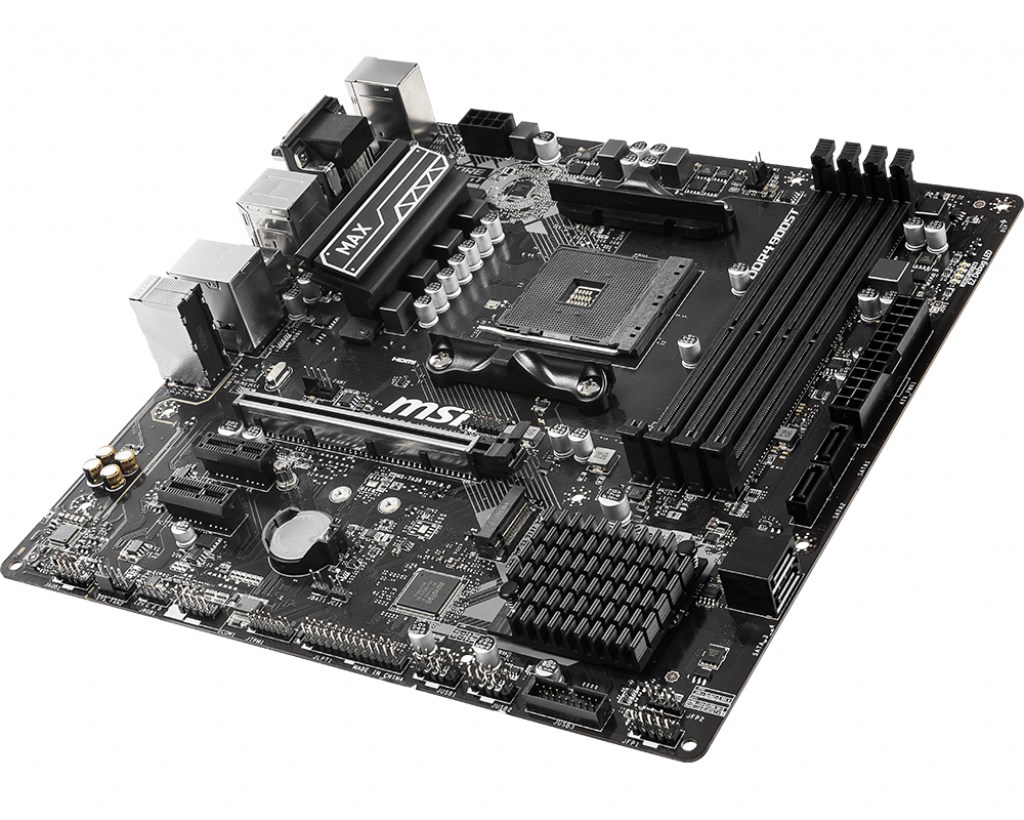 Pllakë amë MSI B450M PRO-VDH Max AMD B450 Socket AM4 micro ATX