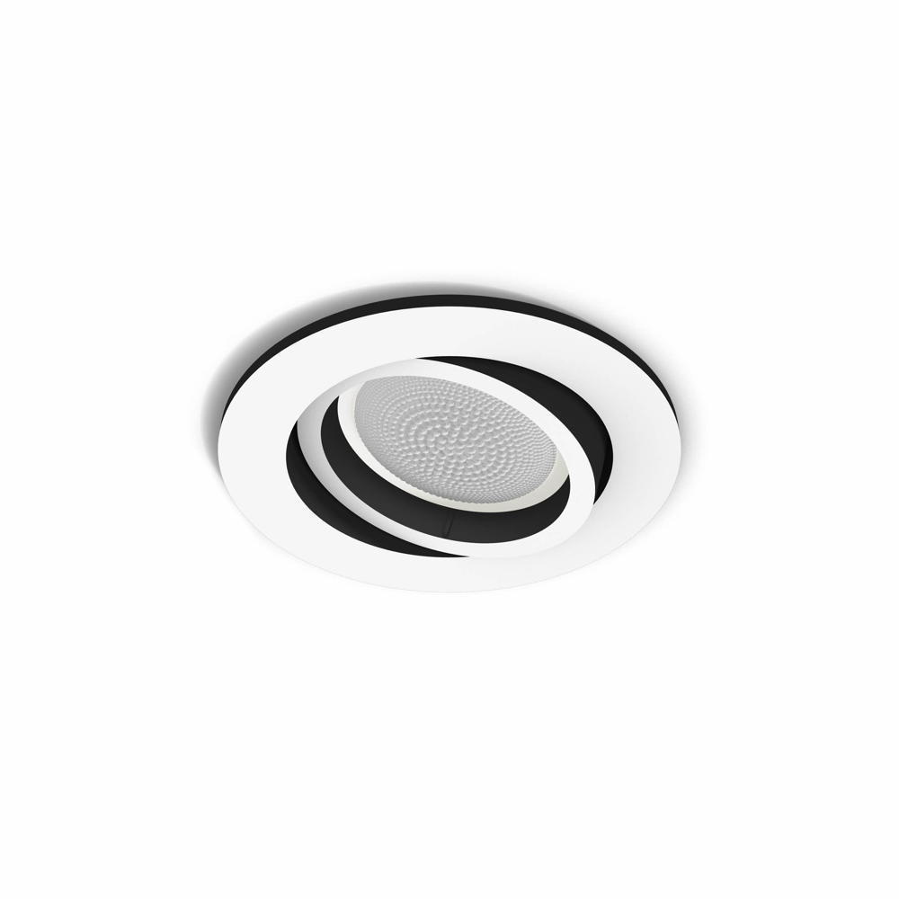Spot tavani Philips Hue Milliskin White Ambiance, LED, Bluetooth, i bardhë