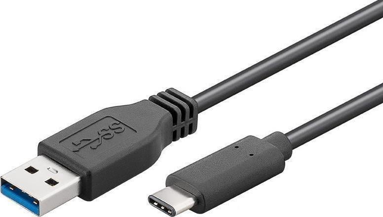 Kabllo USB MicroConnect USB-A në USB-C, 1.5m, USB 3.2, e zezë