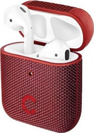 Mbrojtëse Cygnett Tekview Slim për Airpods 1/2, e kuqe
