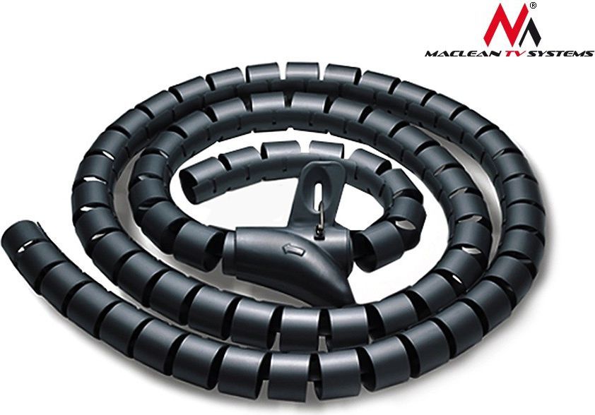 Organizues spiral kabllo Maclean (MCTV-676B), i zi