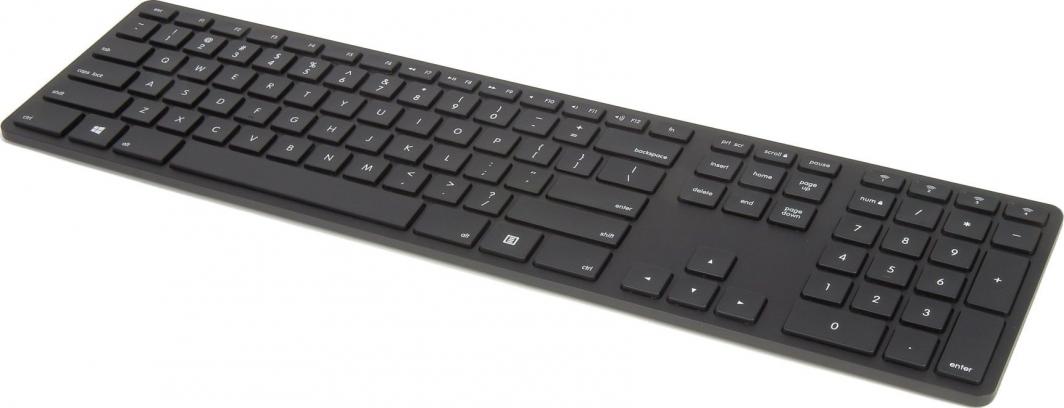 Tastierë Matias Backlit, wireless, US, e zezë