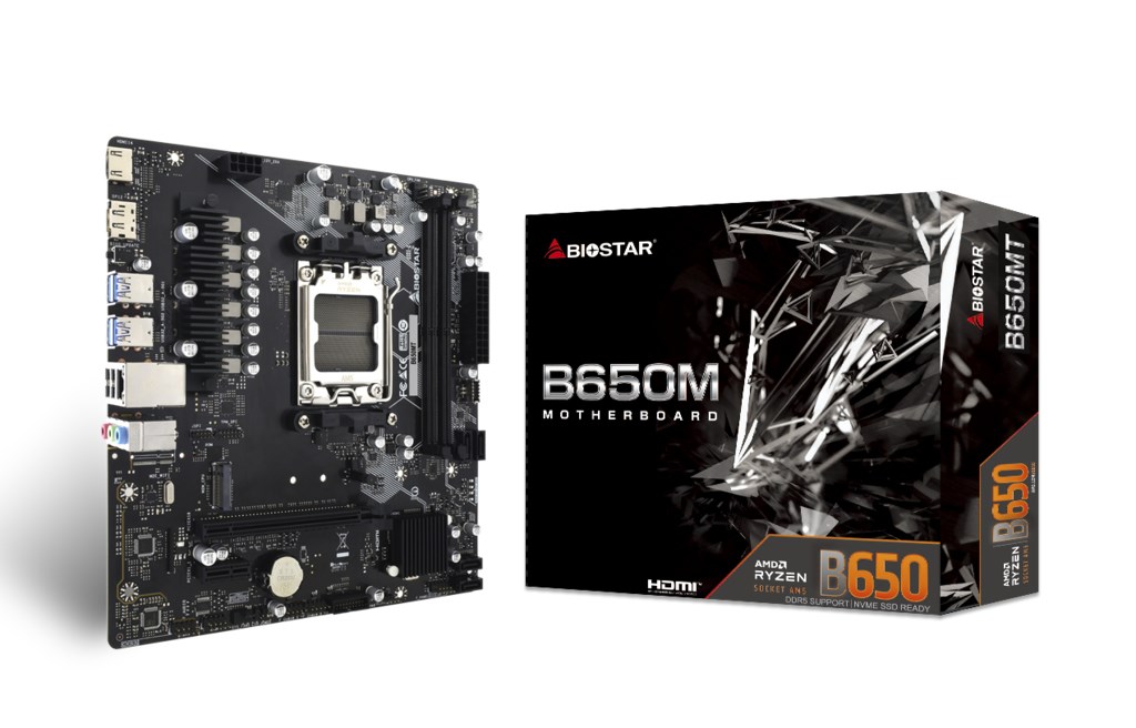 Pllakë amë Biostar B650MT AMD B650 Socket AM5 micro ATX
