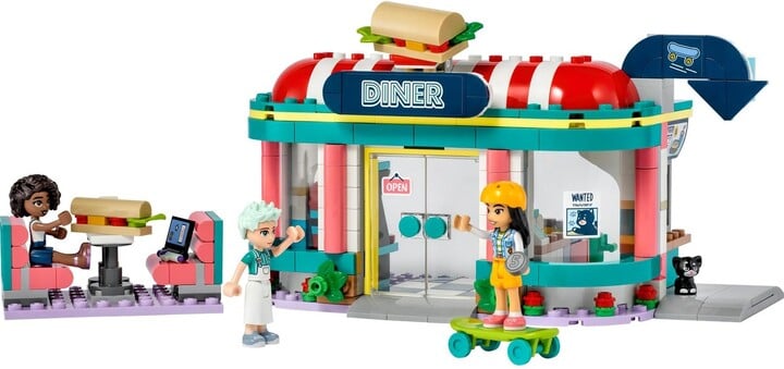 Set LEGO® Friends 41732 Flower shop and design studio in the city center, 2010 pjesë