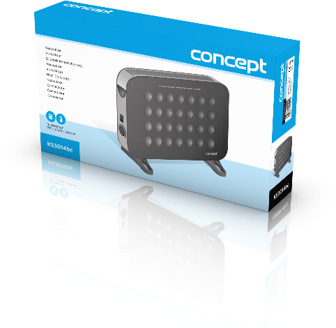 Ngrohëse Concept KS3014bc 2000 W, e zezë