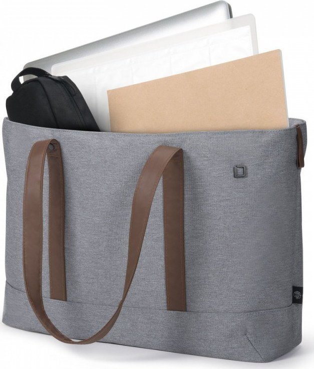 Çantë laptopi Dicota Shopper Eco Motion, 14.1", gri e çelët