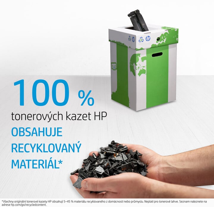 Toner HP CF542X no. 203X (2500 fq.), i verdhë