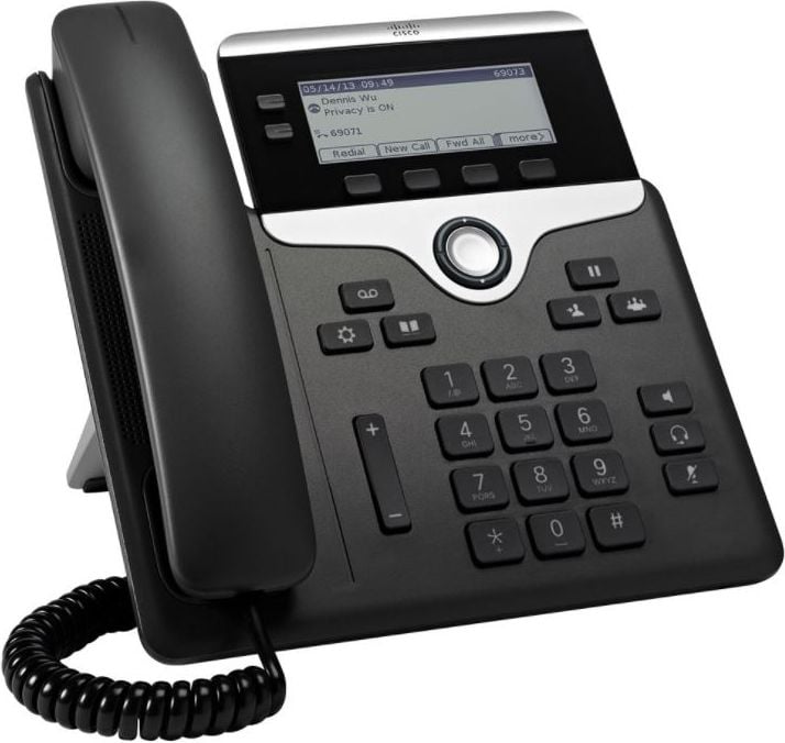 Telefoni IP Cisco 7821 Multiplatform, me kabllo, i zi