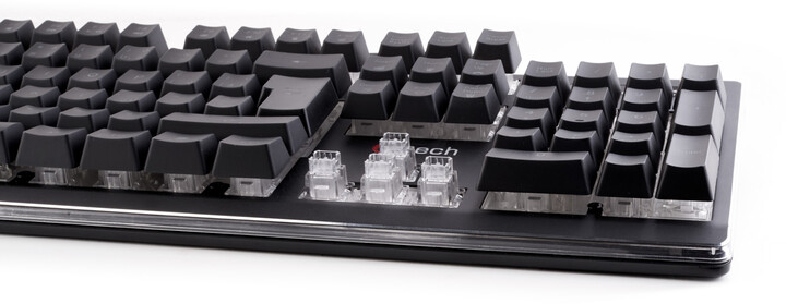 Tastierë C-TECH Iris, CZ/SK, e zezë