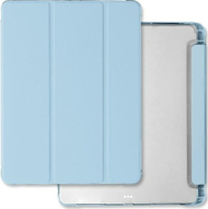 Mbulesë Mercury Clear Back Cover për iPad Pro 13 (2024), me mbajtëse Apple Pencil, blu e hapur