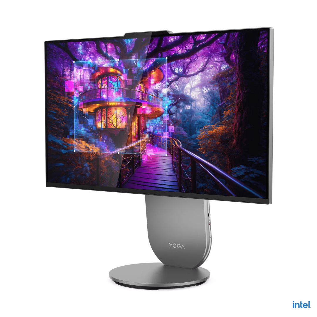 Kompjuter All in One Lenovo Yoga AIO 27IAH10, 27" QHD, Intel Core Ultra 5, 16GB RAM, i bardhë