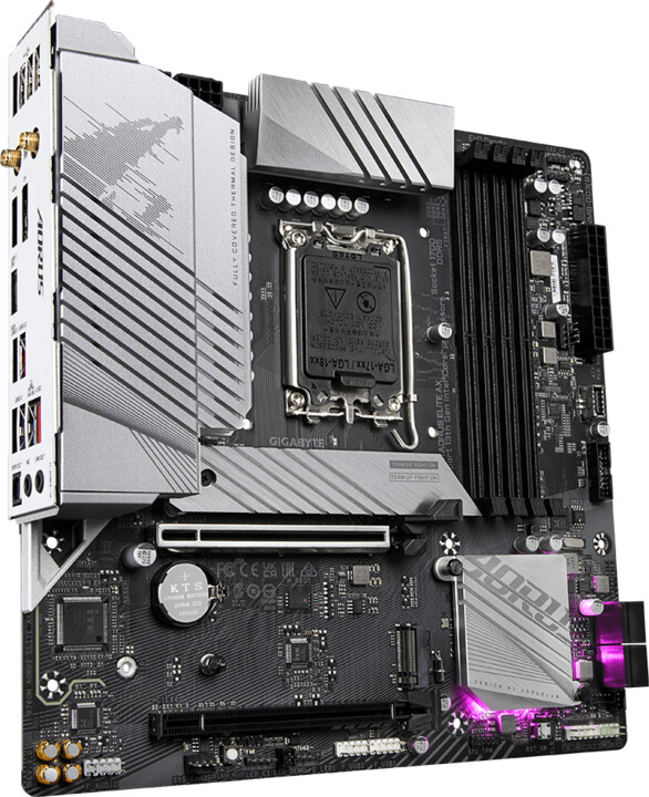 Pllakë amë GIGABYTE B760M AORUS ELITE AX - Intel B760