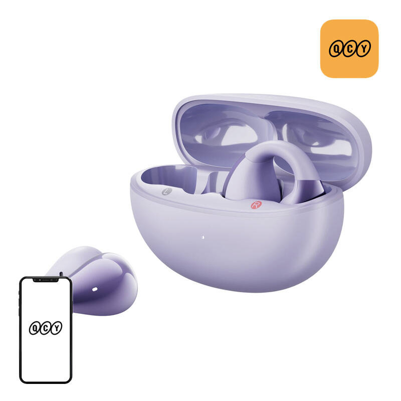 Kufje wireless QCY Crossky C30, Bluetooth 5.4, open ear, vjollcë