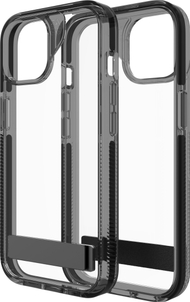 Mbulesë mbrojtëse ZAGG Santa Cruz Kickstand për iPhone 16e, transparente, me stendë