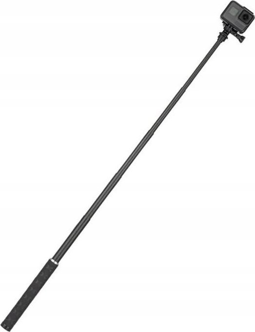 Selfie stick për kamera sportive TELESIN GP-MNP-90D, 0.9m, i zi
