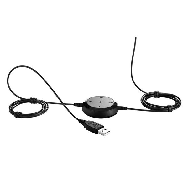 Kufje Jabra Evolve 20 DUO, Mic ANC USB, të zeza