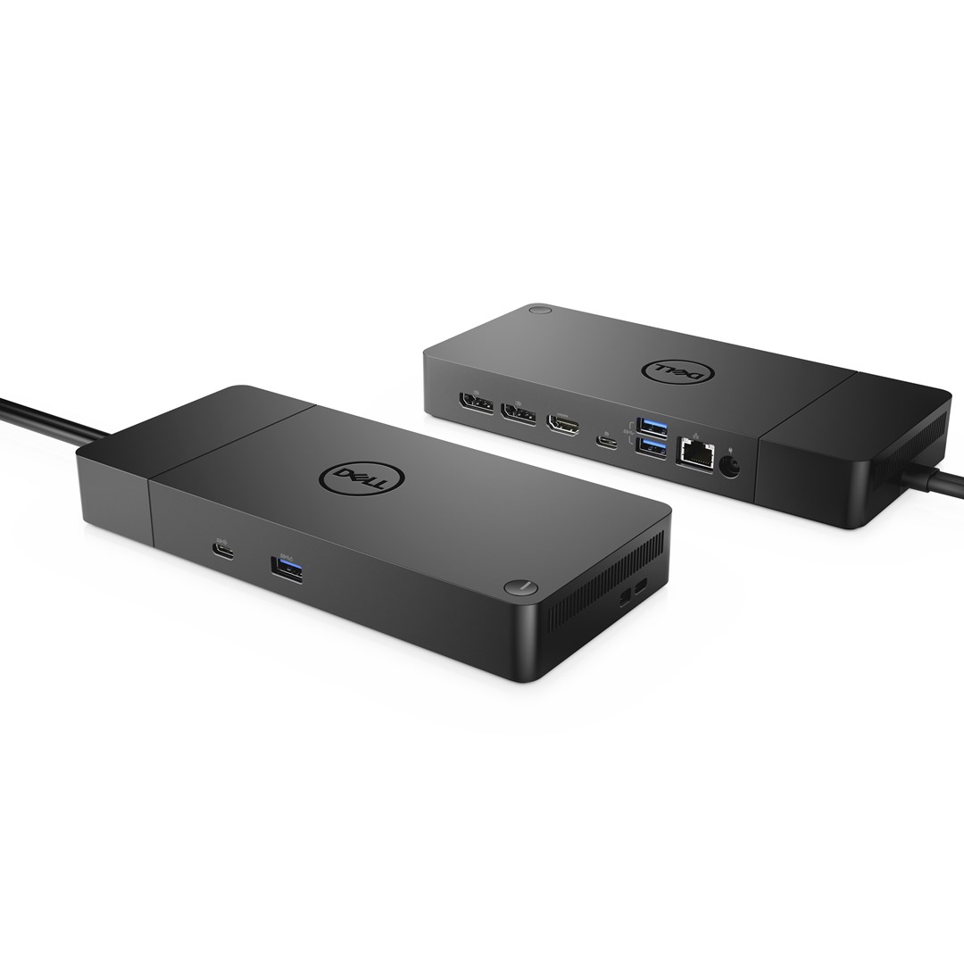 Stacion lidhës DELL WD19DCS-240W, USB-C, i zi