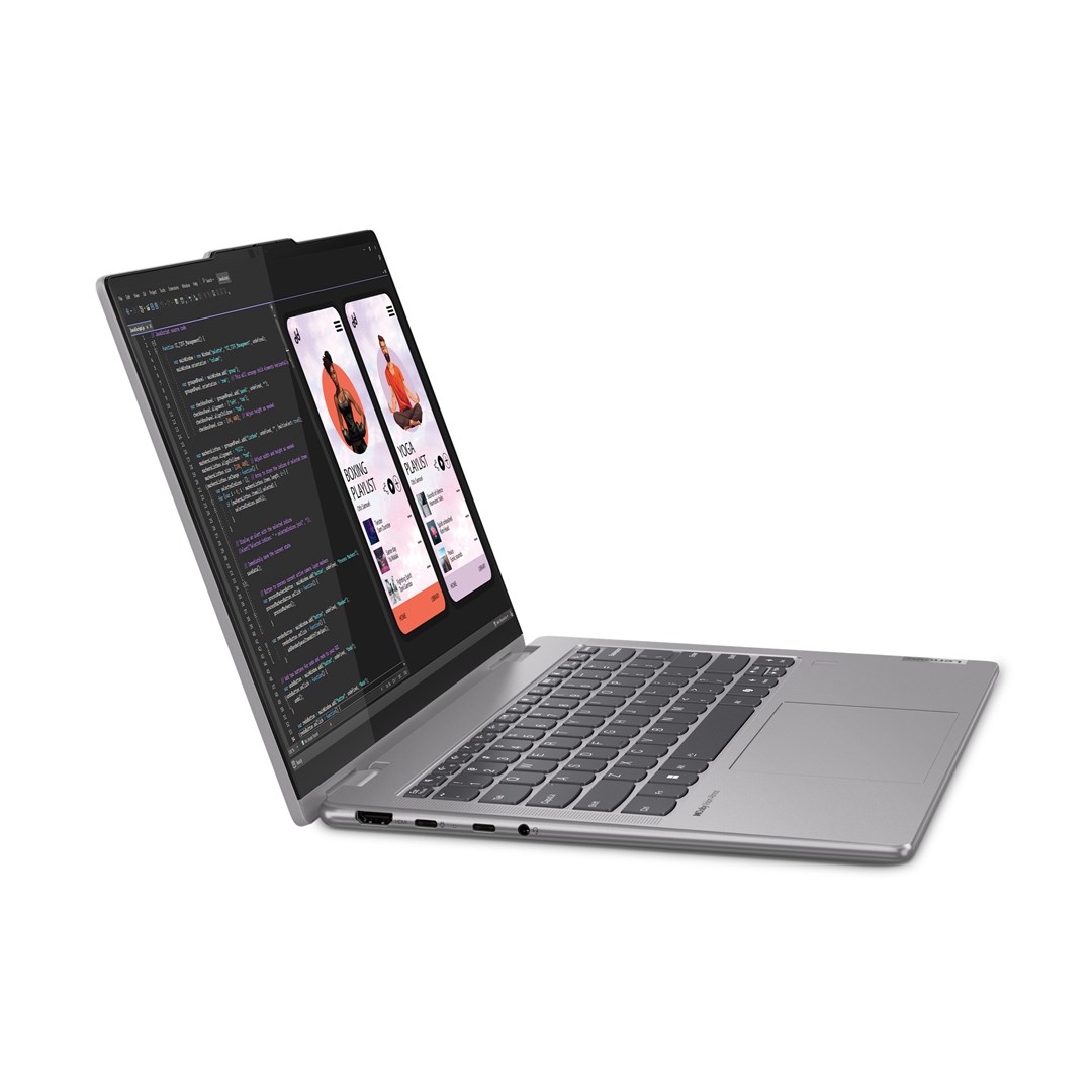 Laptop Lenovo 7 2-in-1, 14", AMD Ryzen 5 8640HS, 16 GB RAM, 1 TB SSD, i hirtë