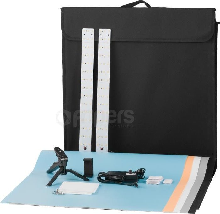Kuti fotografike Freepower Light Box 60cm, LED 5500K, e bardhë