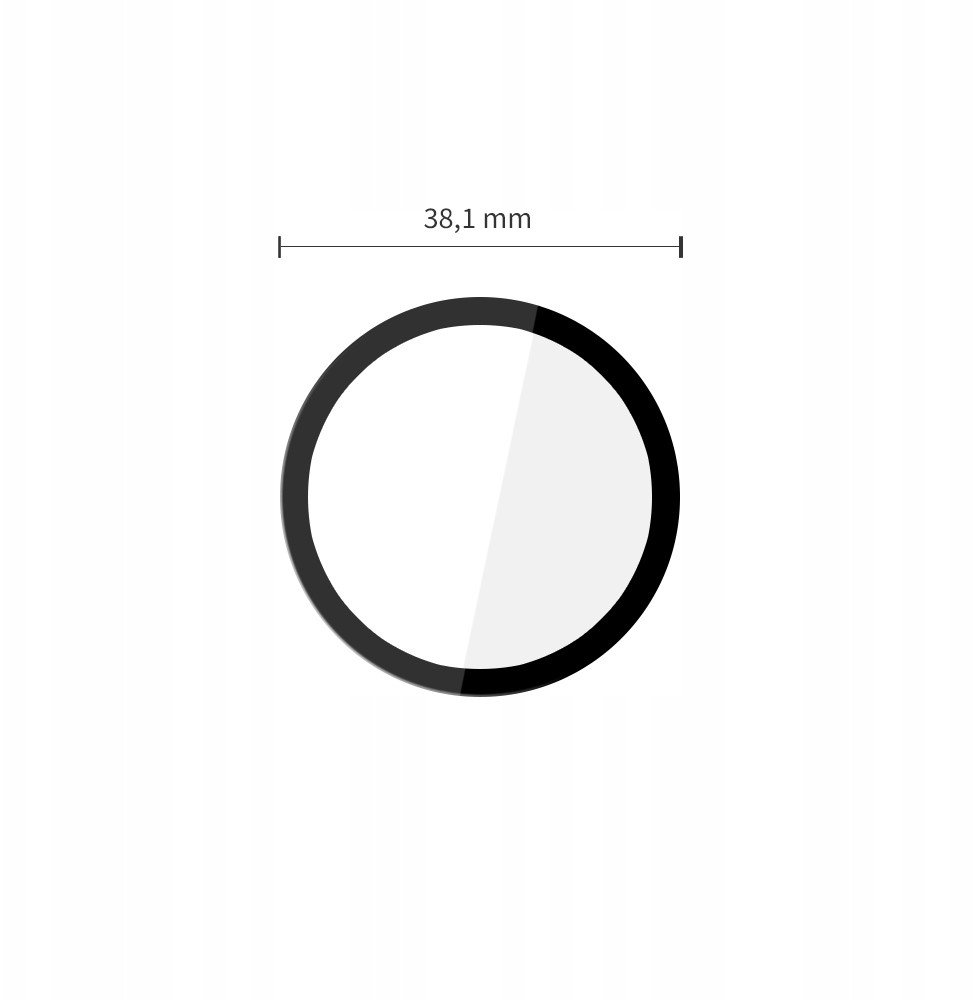 Xham mbrojtës Tech-Protect Glass Flex+, 2 copë, për Garmin Venu 4 41mm, i zi