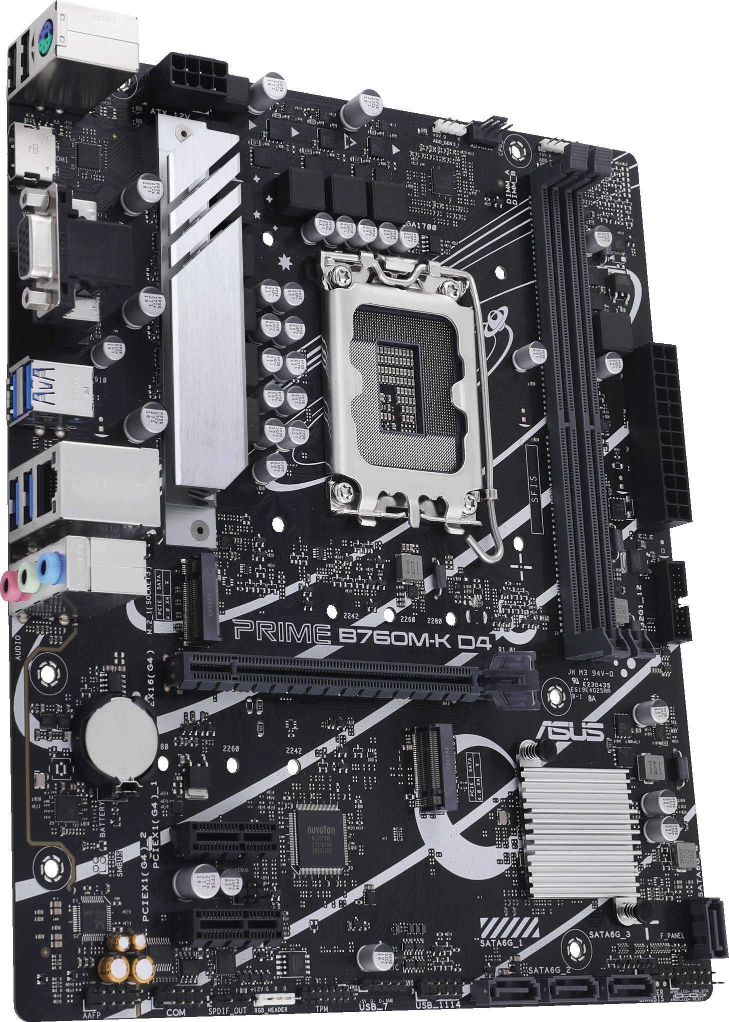Pllakë amë Asus PRIME B760M K D4, Intel LGA1700, DDR4, mATX
