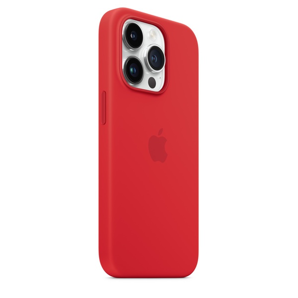 Apple iPhone 14 Pro Silicone Case me MagSafe, (PRODUCT)RED