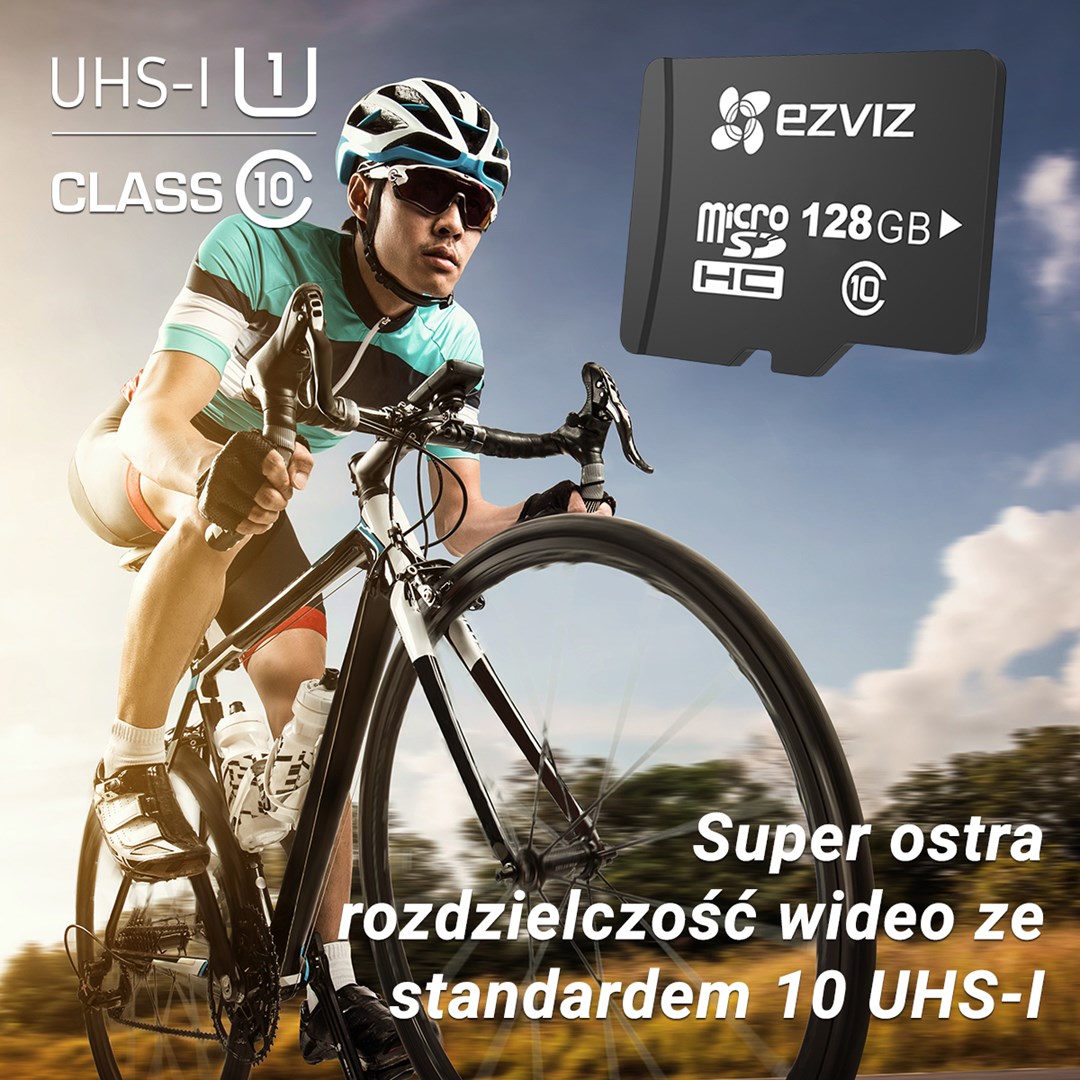 Kartë memorike Micro SD Ezviz CS-CMT-CARDT32G-D, 32GB, Class 10 UHS-I, e zezë