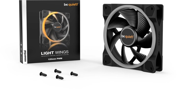 Ventilator Be quiet! LIGHT WINGS, 120mm