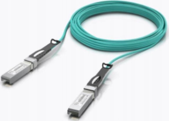 Kabllo optike Ubiquiti UACC AOC SFP28 10M, 25Gbps, 10m, ngjyrë aqua