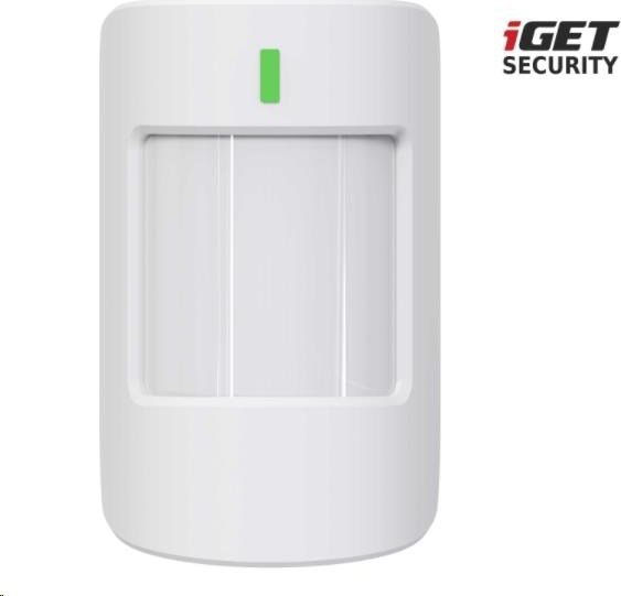 Senzor lëvizjeje pa tel iGET SECURITY EP17, PIR, për alarm iGET M5 4G, i bardhë