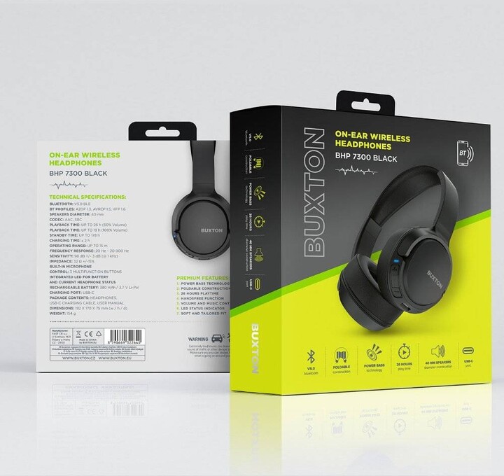 Kufje BUXTON BHP 7300, të zeza