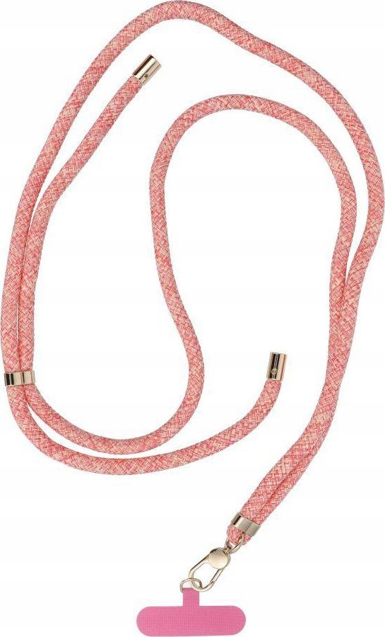 Ланче за телефон SWING Pendant 8mm, јажe 165 cm, со прилагодување на должината, многуобоено