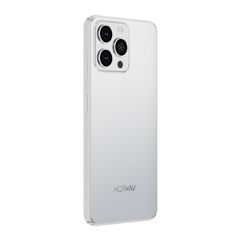 Telefoni HOTWAV A16 Pro Max, ekran i madh, dual SIM, i bardhë