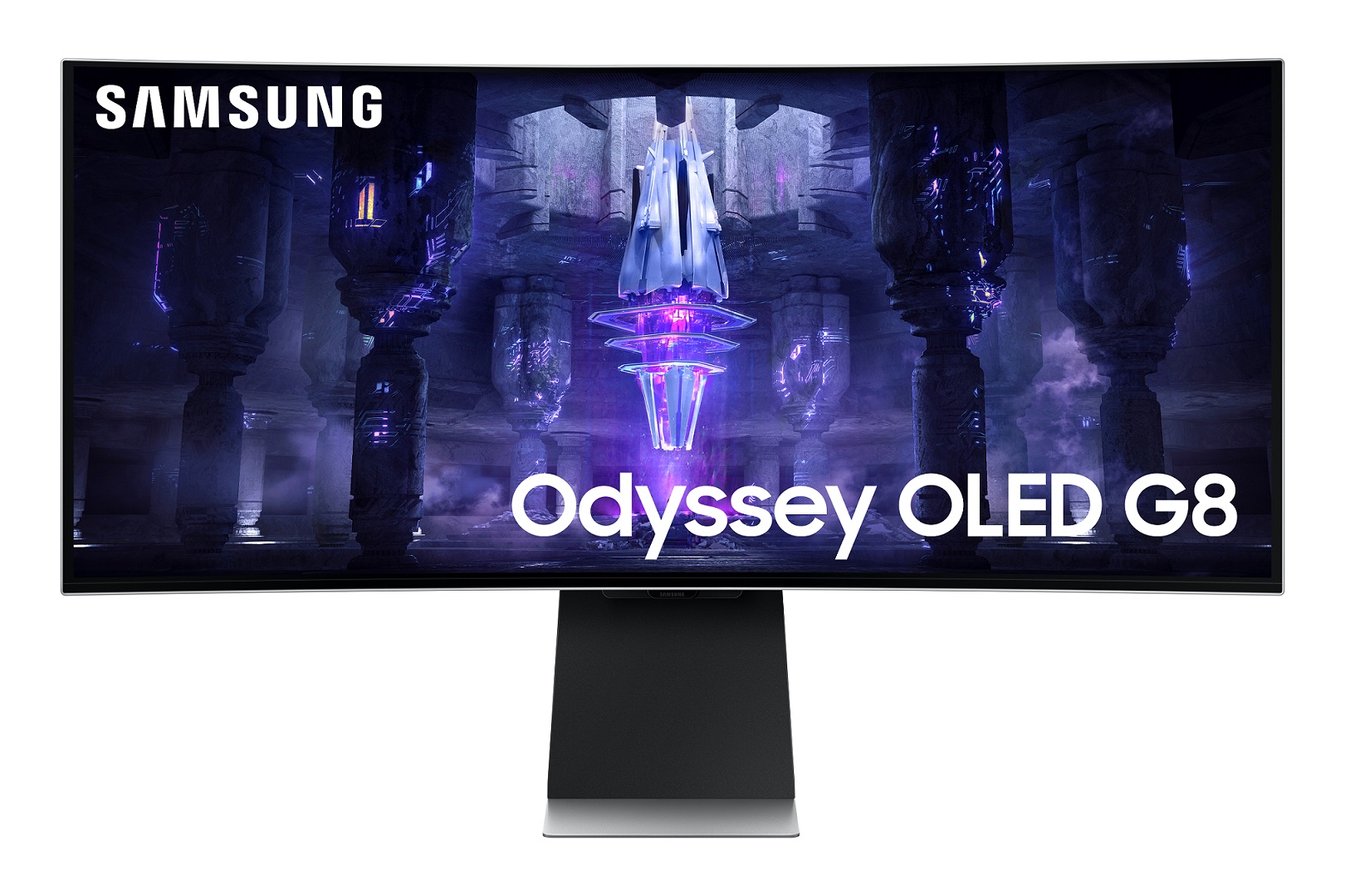 Monitor Samsung Odyssey G85SB, 34", OLED, UWQHD, 175Hz, i hirtë
