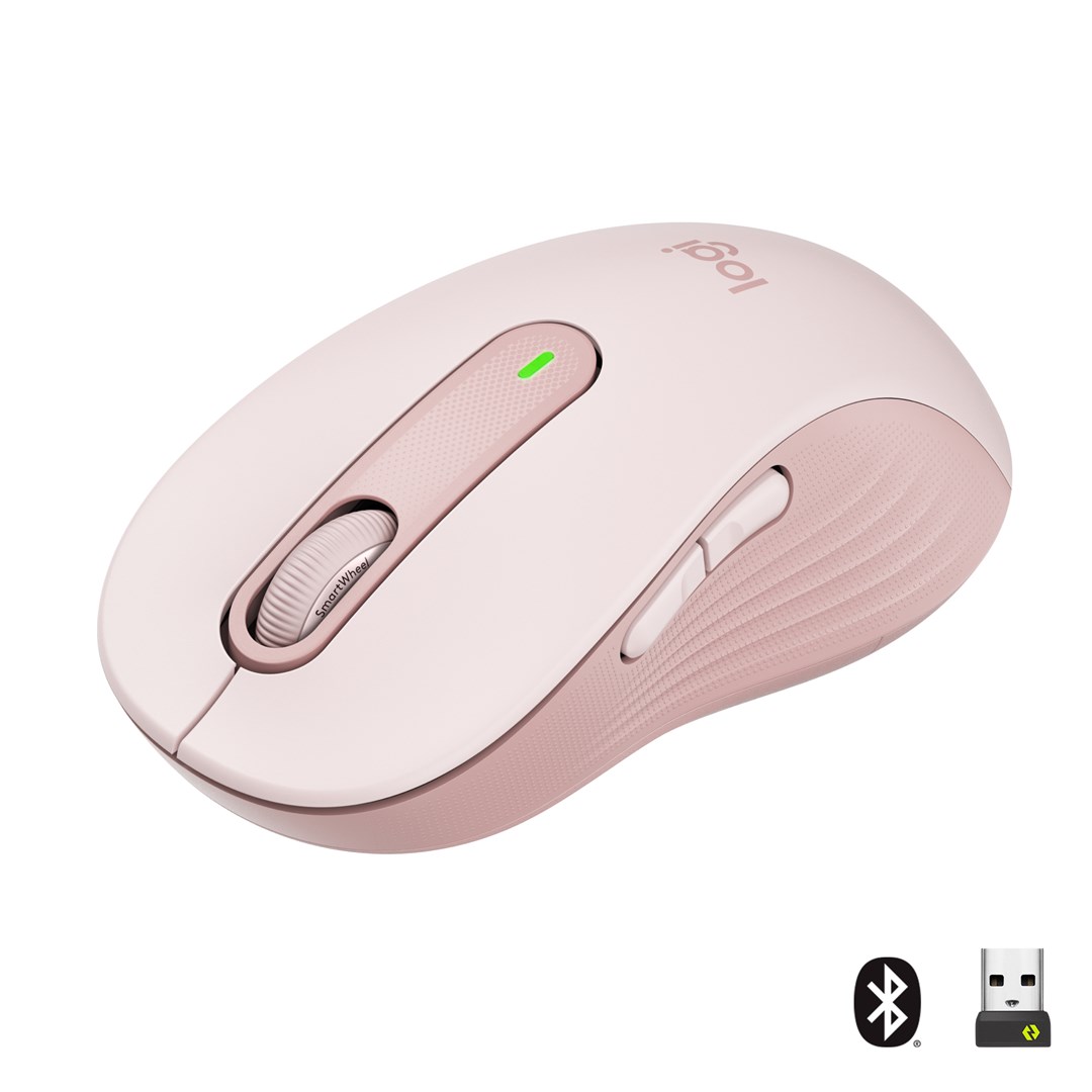 [OUTLET] Maus Logitech M650L, rozë