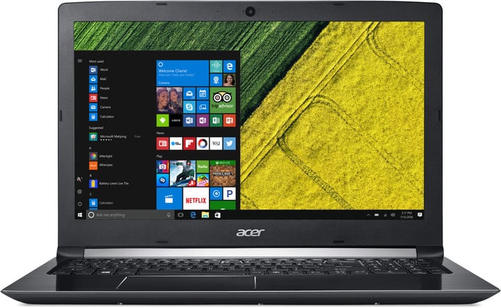 Laptop Acer Aspire 5 (A515-51G-38L9), 15.6" Full HD, Intel Core i3, 4GB DDR4, 1TB HDD, NVIDIA GeForce 940MX, i zi