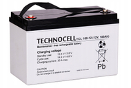 Bateri TCL 100-12, 12V, 100Ah, e zezë
