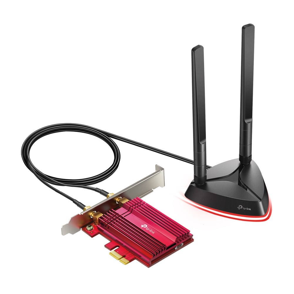 Përshtatës rrjeti TP-Link Archer TX3000E, Wi-Fi 6, Bluetooth 5.0, i zi