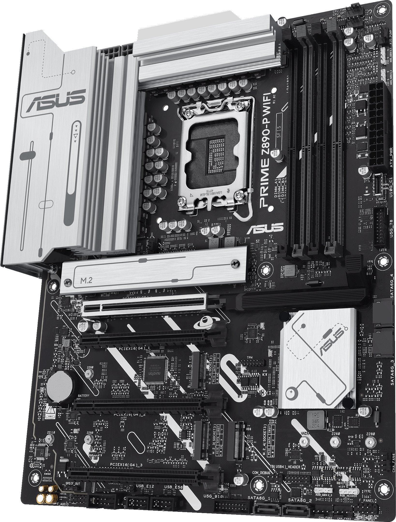 Pllakë amë ASUS PRIME Z890 P WIFI, Intel Z890, LGA1851, ATX