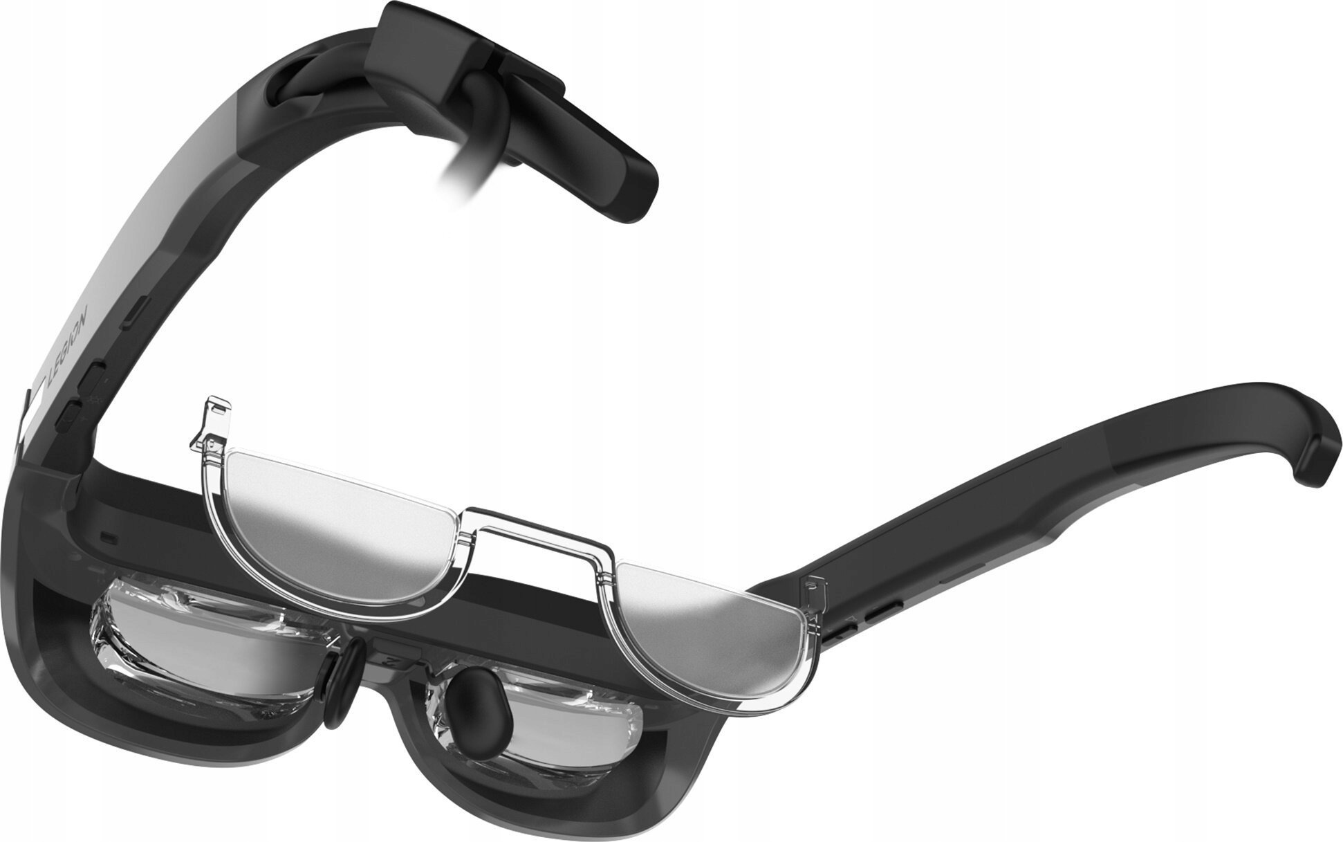 Syze të zgjuara Lenovo Legion Glasses, ekran virtual micro OLED, USB C, të zeza