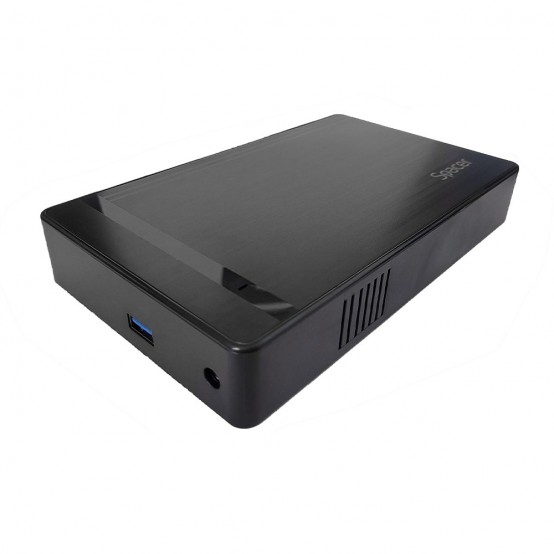 Kuti e jashtme për disk 3.5" Sprk SPRK-35USB3-01, USB 3.0, SATA, e zezë
