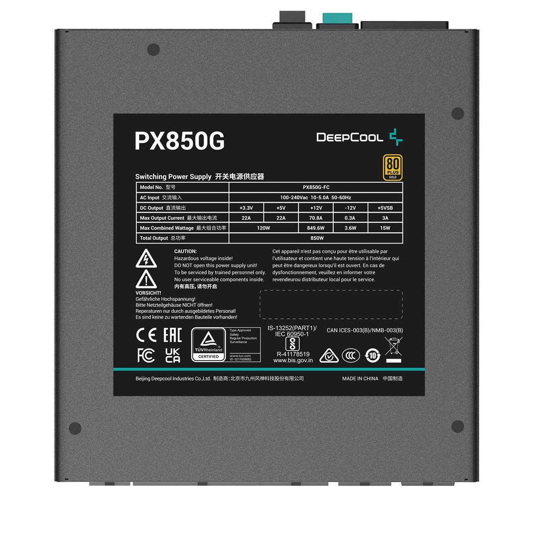 Burim energjie Deepcool PX850G R-PX850G-FC0B-EU , 850W